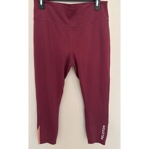 Peloton Women's 1X Leggings Wine/Burgundy Very Soft EUC